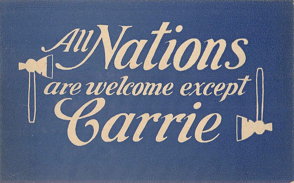 All Nations Welcome But Carrie