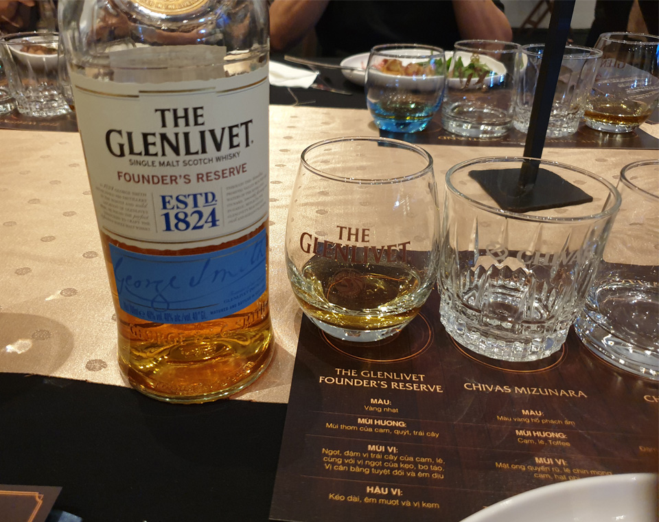 GLENLIVET FOUNDER'S RESERVE (1 lít)