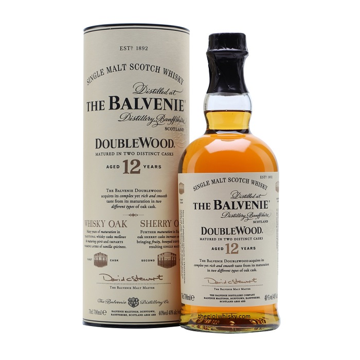 BALVENIE 12 NĂM - DOUBLEWOOD (700ml/40%)